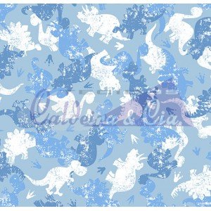 Camuflado Dinos cor 03 (Azul) 